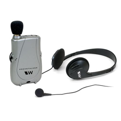 Williams Sound PockeTalker Ultra DUO Sound Amplifier with Headphone & Earbud