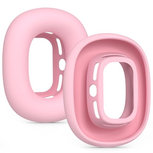 Silicone Ear Pads Case Cover for AirPods Max 2/1 Headphones Cushions, Pink - color: Pink-MGEB