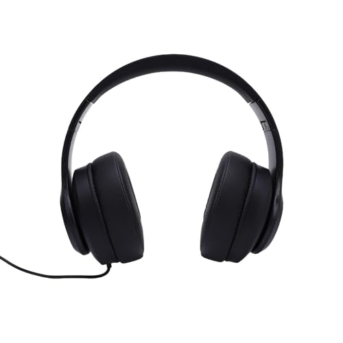 Over Ear Headphones, Foldable and Portable, with Memory Foam earcups, 3.5mm Headphone Jack, and deep bass,Suitable for Mobile Phones, Computers