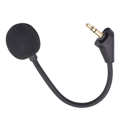 Alitutumao Replacement Cloud Alpha Game Mic 3.5mm Detachable Microphone Boom Compatible with Cloud Alpha Gaming Headset