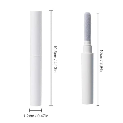 Electronic Cleaning Pen for Earbuds & Keyboards - Portable Precision Cleaning Kit for Earphone Laptop, Tablet, Phone, Computer, Camera Lens (White) - color: White