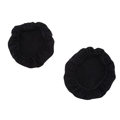 Tvoip 2pairs/4pcs Universal Stretchable Headphone Cover Washable Ear Cup Covers Fabric Headset Ear Pad Cover On-Ear Headphones Earpads (2.36"-3.15"(6-8.5cm)) - size: 2.36"-3.15"(6-8.5cm)