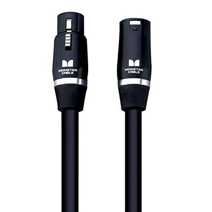 Monster Cable Prolink Studio Pro 2000 XLR Microphone Cable, 20 Foot Balanced Mic Cable, Gold XLR Male to Female Connectors, Multi-Gauge Wire Network Studio Cable - size: 20 Ft.