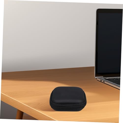 Homoyoyo Headphone Case Earphone Protective Case ﻿ USB Cable Pouch Mini Carrying Bag for Headphones Earbuds Travel Storage Case