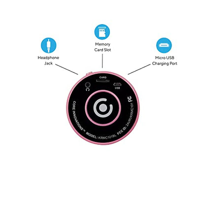 Wireless Bluetooth Karaoke Microphone with Built-in Speakers + HD Recording, Portable Handheld Mic | Rose Gold - style: Rose Gold
