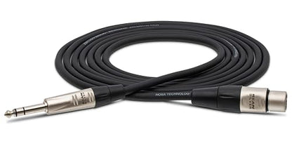 Hosa HXS-020 Pro Balanced Interconnect, REAN XLR3F to 1/4 Inches TRS, 20 Feet - size: 20 Feet