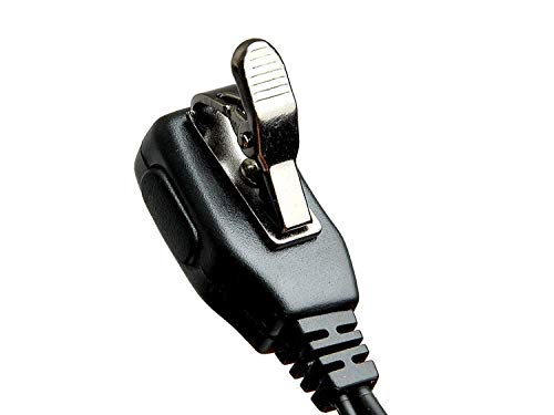 Retevis Walkie Talkie Earpiece with Mic, for RT22/RT21/RT68/H777/RT86 | Comfortable Acoustic Tube, Compatible with Pxton, Baofeng BF-888S, Kenwood walkie talkies, Surveillance Headset(1 Pack) - style: Acoustic Tube