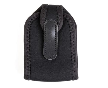 Neotech Wireless Transmitter Pouch – Neoprene Bodypack Holder with Elastic Strap | Fits Wireless Mic Packs & IEM Receivers | Black – Made in USA