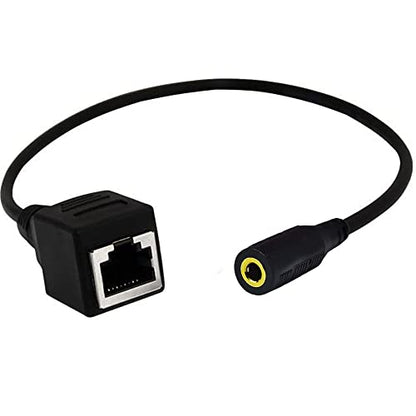 Seadream Network 3.5mm to RJ45 Female Adapter - DC 3.5mm Male & Female TRRS 4 Pole Jack - Touch Screen Device & KTV Cable Adapter - style: 3.5mm M to RJ45 F+3.5mm F to RJ45 F