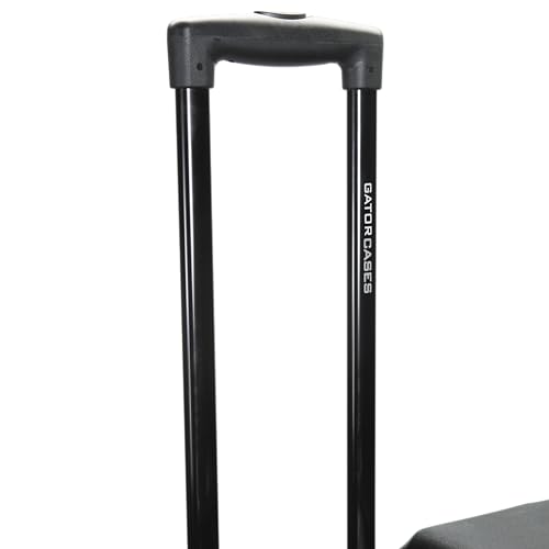 Gator Cases Pro Series 19" Depth 8U Rolling Rack Case with Recessed Wheels, Black - size: 8U Rack Space, style: Rolling Rack - 19" Deep