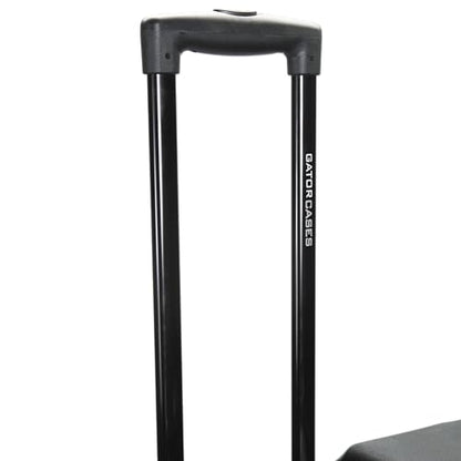 Gator Cases Pro Series 19" Depth 8U Rolling Rack Case with Recessed Wheels, Black - size: 8U Rack Space, style: Rolling Rack - 19" Deep