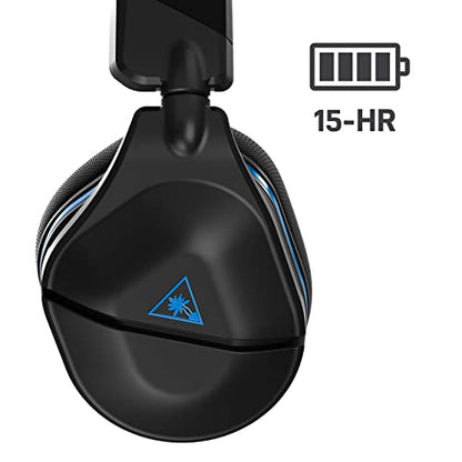 Turtle Beach Stealth 600 Gen 2 Wireless Gaming Headset for PS5, PS4, PS4 Pro, PlayStation, & Nintendo Switch with 50mm Speakers, 15-Hour Battery life, Flip-to-Mute Mic, and Spatial Audio - Black | 50mm speakers, 15-hour battery, Flip-to-mute microphone, S