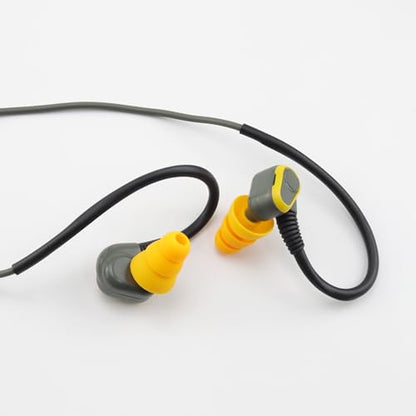 Replacement Triple Flange Ear Tips for Elgin Discord Gen 3/Rumble | 12 Pairs (Yellow, Large) Soft Silicone Ear Tips