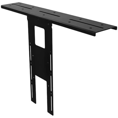 IFCASE Above/Behind Desk Monitor Shelf Mount Holds SLR Camera, Light Webcam, Microphone Fits VESA 75mm 100mm Compatible with Monitor Arm (Black, Shelf)