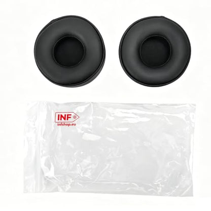 INF Replacement Earpads Cushions for Mpow 071 On-Ear Headphone | 1 Pair Ear Pads with Soft Memory Foam with Premium PU Leather, Noise Isolating Earpads(Black)