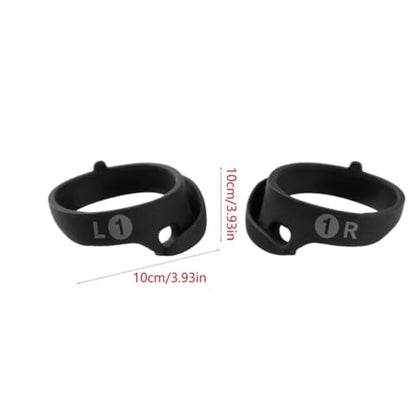 Flexible Silicone Earphone Rings Sweatproof Lightweight for Secure Fix Comfort