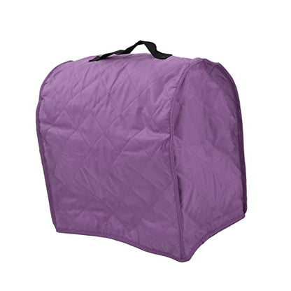 Kitchen Mixer Cover Carry Bag for 5Qt/6Qt, Fits Most Stand Mixers, - Scratch Quilted Polyester Pongee Fabric with Storage Pockets (Violet) - color: Violet