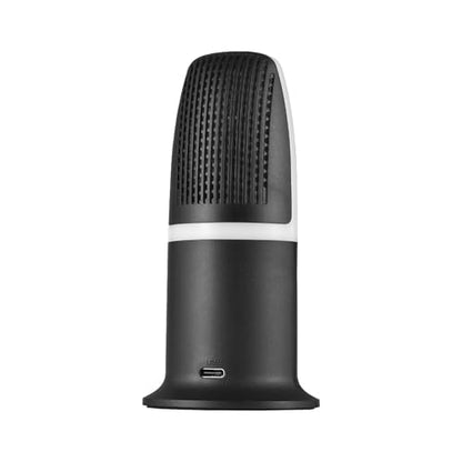 USB Condenser Microphone with Mute Volume Control for Recording and Streaming, Ideal for Console Users