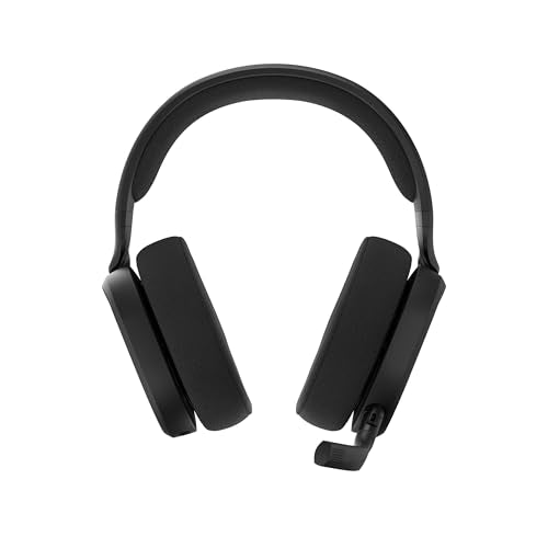 Fractal Design Scape Dark - Wireless PC Gaming Headset - Detachable Flip-to-Mute Microphone with Noise Cancellation - Battery Life Up to 40 Hours - Configurable Ambient Lighting - Black - color: Dark