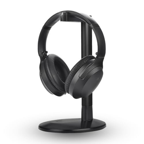 Avantree Aria Aura T – Auracast & Bluetooth Headphones for TV & Public | Clear Voice & 4 EQ Modes, 35H Battery, Over-Ear Comfort, with Charging Stand, Ideal for Home, Churches & Museums - style: with Charging Stand
