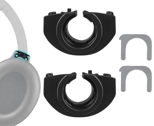 SOULWIT Hinge Swivel Replacement for Sony WH-1000XM4 Headphones, Left & Right Rotation Joint Pivot Repair Parts Accessories for WH1000XM4 - Black