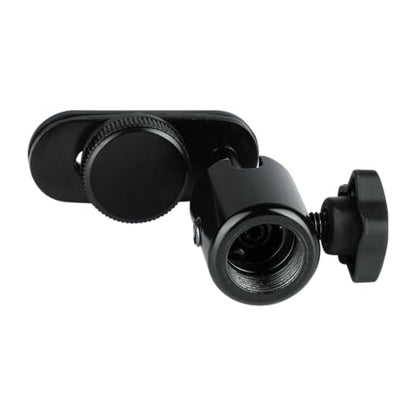 Gator Frameworks Camera Mount Mic Stand Adapter (GFW-MIC-CAMERA-MT) | Ball-and-Socket Head, Standard 1/4-20 Camera Threads, 360-Degree Rotation, 180-Degree Tilt