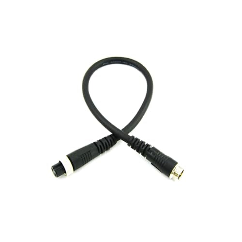 Electric Reel Cable. 1.3FT Rust-Proof Material. Compatible with Daiwa Tanacom Seaborg Shimano Plays ForceMaster Electric Reel