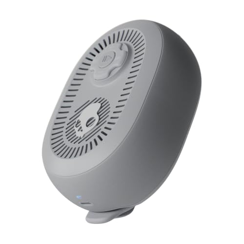 Skullcandy Session 540 Portable Lightweight Bluetooth Speaker - Cement | Waterproof, Dustproof, 17 Hours of Playtime, Built for Home, Outdoors, Party, Travel, Big Sound, iPhone Android Compatible - color: Cement