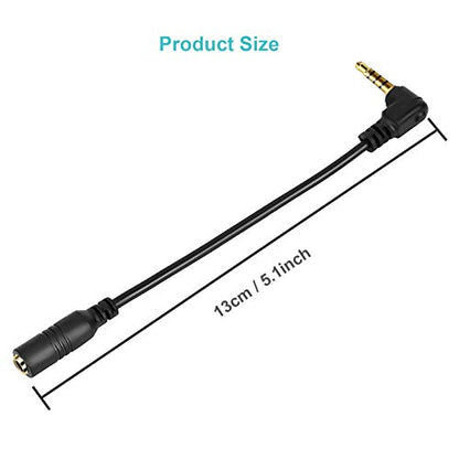 TRS to TRRS Converter Adapter Cable, TRS to TRRS Adapter, Male Female 3.5mm Earphone Headphone Microphone Converter Adapter Cable Line for Smartphone | Earphone microphone converter cable for smartphone, audio adapter line