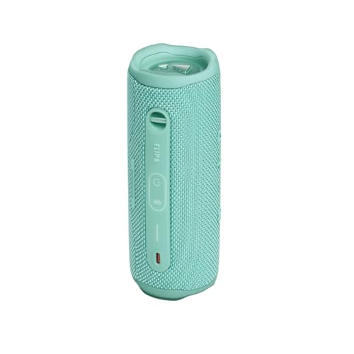 JBL Flip 6 - Portable Waterproof Speaker - Teal | Louder, more powerful sound, IP67 waterproof and dustproof, 12 Hours of Playtime, Bold design - color: Teal