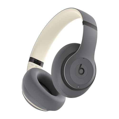 Beats Studio Pro Premium Wireless Over-Ear Headphones- Up to 40-Hour Battery Life, Active Noise Cancelling, Great for Travel & Commuting, Apple & Android Compatible - Exclusive Sand Gray - color: Sand Gray, style: Standalone