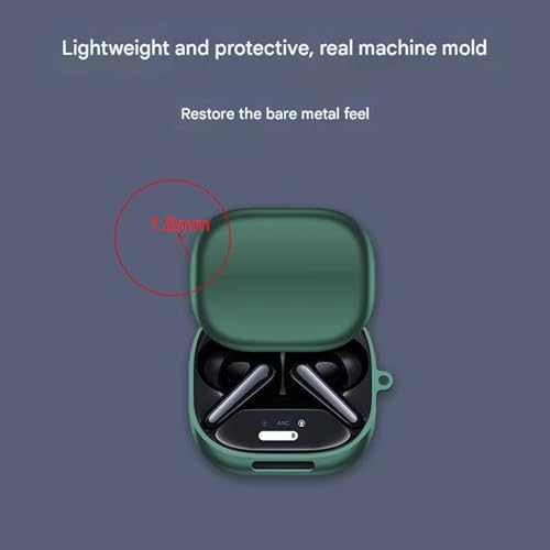 Lightweighted Silicone Shell Case for Headsets Charging Box Cover Charging and Full Body Protections Shockproof Case for Headsets - color: Gray
