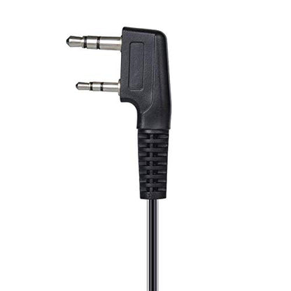 Walkie Talkie Headsets with Mic 2 Pins for Baofeng UV-5R BF-F8HP BF-888S Retevis H-777 Arcshell (10 Packs) - color: 10pcs