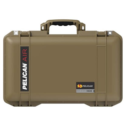 Pelican Air 1535 Multi-Purpose Hard Case - No Foam (Empty) - For Camera, Drone, Equipment, Gear, Electronics, Overlanding, Camping, and Travel - OCP Tan - color: OCP Tan, size: No Foam
