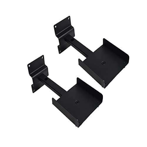 Speaker Stand Audio Stand Wall Mount Speaker Stand Surround Sound Wall Shelf Bookshelf Hanger for Home Theater, Office, Meeting Room Speaker Stands(18cm) - size: 18cm