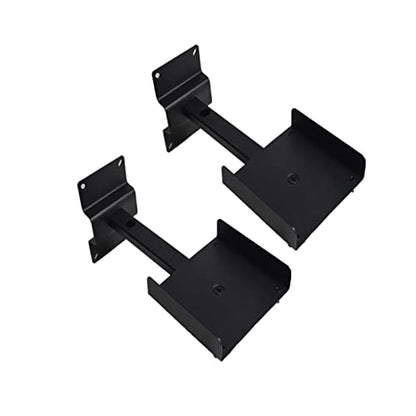 Speaker Stand Audio Stand Wall Mount Speaker Stand Surround Sound Wall Shelf Bookshelf Hanger for Home Theater, Office, Meeting Room Speaker Stands(22cm) - size: 22cm