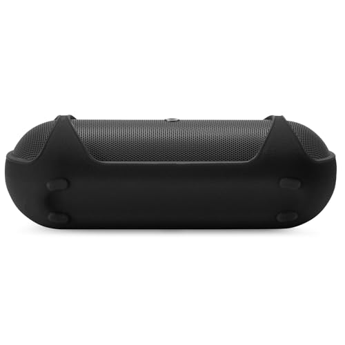 Silicone Case Compatible with Beats Pill Wireless Bluetooth Speaker,Travel Silicone Protective Cover with Shoulder Strap for Beats Pill Bluetooth Speaker (Black) - color: Black