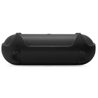 Silicone Case Compatible with Beats Pill Wireless Bluetooth Speaker,Travel Silicone Protective Cover with Shoulder Strap for Beats Pill Bluetooth Speaker (Black) - color: Black