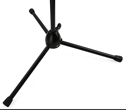 Gearlux Heavy-Duty Telescopic Boom Microphone Stand with Tripod Base and Adjustable Height up to 60 Inches - 1 Pack - color: 1-Pack, size: Tripod Base