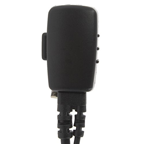 10pack G Shape Earpiece Headset for 2 PIN Kenwood Baofeng Puxing Quansheng Weierwei Wouxun Two-Way Radio Walkie Talkie