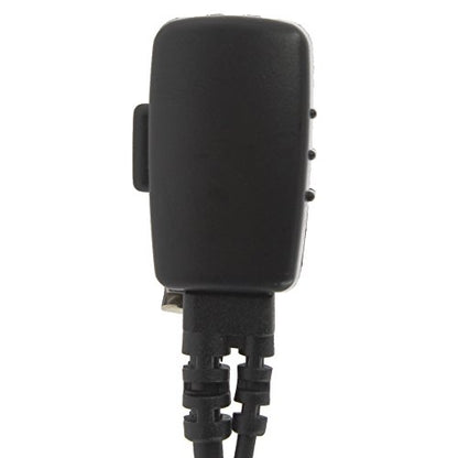 10pack G Shape Earpiece Headset for 2 PIN Kenwood Baofeng Puxing Quansheng Weierwei Wouxun Two-Way Radio Walkie Talkie