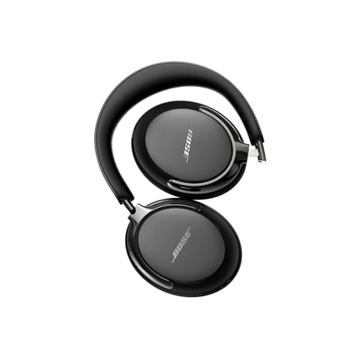 Bose QuietComfort Ultra Bluetooth Headphones (2nd Gen), Wireless Headphones with Spatial Audio, Over Ear Noise Cancelling with Mic, Up to 30 Hours of Play time, Black - color: Black