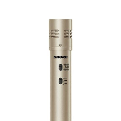 Shure KSM137/SL Stereo Pair with (2) KSM137, (2) Foam Windscreens, A27M Stereo Microphone Adapter and Carrying Case - size: Pair