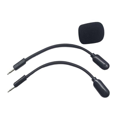 Gaming Boom Microphone Replacement for Headsets with Noise Cancellation Detachable 2.5mm Game Boom Mic, Shown