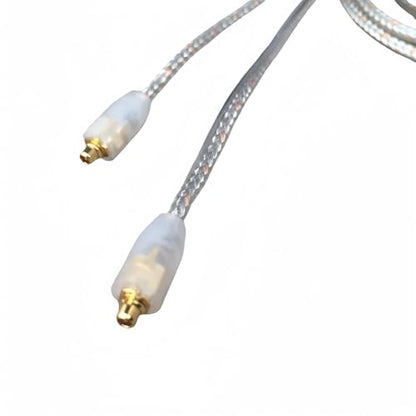 Replacement EAC64CL 64 -Inch Detachable Earphone Cable for Shure SE215, SE315, SE425 SE535 and SE846 Earphones (Clear) - color: Clear