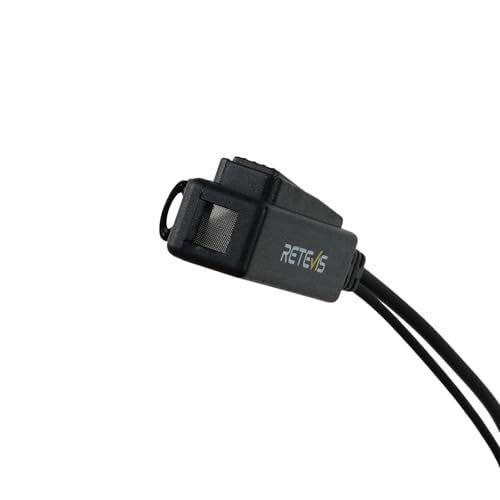 Retevis Walkie Talkie Headset with Mic, for RT22/RT68/RT21/H777 | G-Type, Big PTT, 2 Pin, Compatible with Baofeng 888S, Pxton, Kenwood Walkie Talkie, Walkie Talkie Earpiece(10 Pack) - style: G Shape Earhook