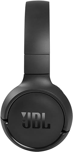 JBL Tune 510BT: Wireless Bluetooth On-Ear Headphones with Purebass Sound - with Cleaning Cloth - Black - color: Black