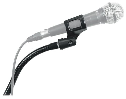 Rockville GN20 20" DJ Gooseneck Microphone Stand with Table Clamp