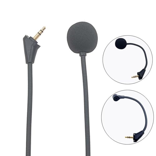 Replacement Cloud Alpha Game Mic Noise Cancelling Microphone Boom only for Kingston HyperX Cloud Alpha/Cloud Alpha S Pro PS4 PS5 Computer PC Gaming Headsets 3.5mm Jack