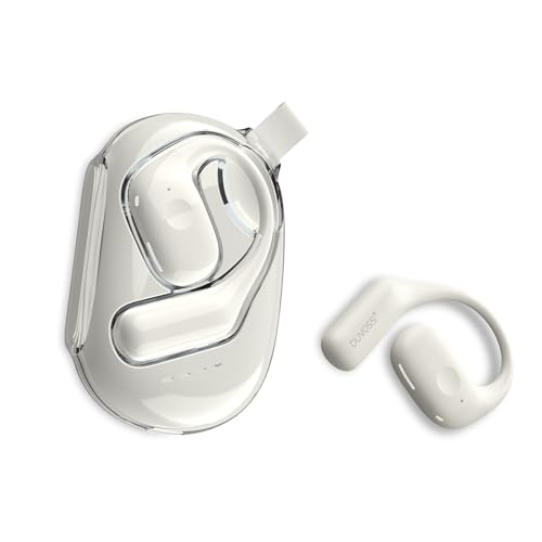 Open Ear Earbuds, True Wireless Headphones with Earhooks | Bluetooth 5.3 Air Conduction Sport Headphones | IPX4 Waterproof, Lightweight with Microphone
